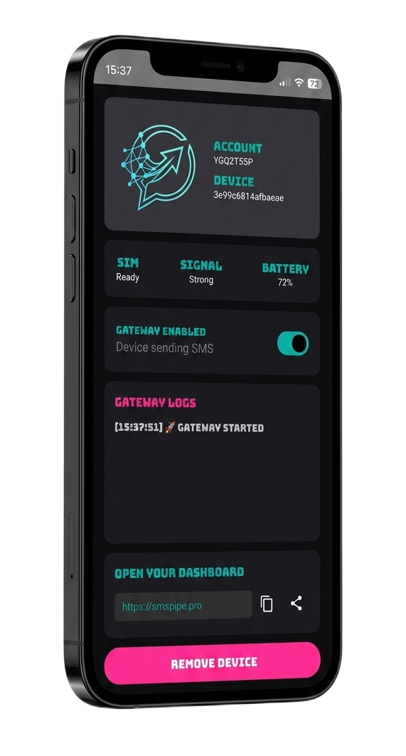 sms gateway app